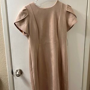 Calvin Klein Suede Dress